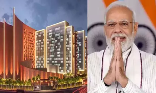 குஜராத்தில் கட்டப்பட்டுள்ள உலகின் மிகப்பெரிய வணிக கட்டிடம்: இன்று திறந்து வைக்கிறார் பிரதமர் மோடி குஜராத்தில் கட்டப்பட்டுள்ள உலகின் மிகப்பெரிய வணிக கட்டிடம்: இன்று திறந்து வைக்கிறார் பிரதமர் மோடி