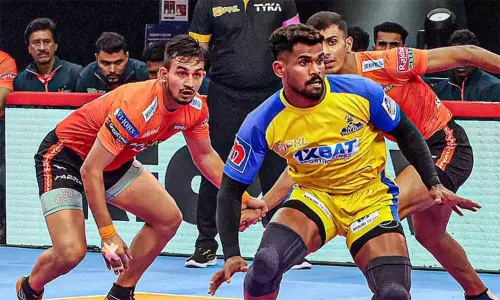 புரோ கபடி லீக்: தமிழ் தலைவாஸ் அணியை வீழ்த்தி யு மும்பா வெற்றி..!