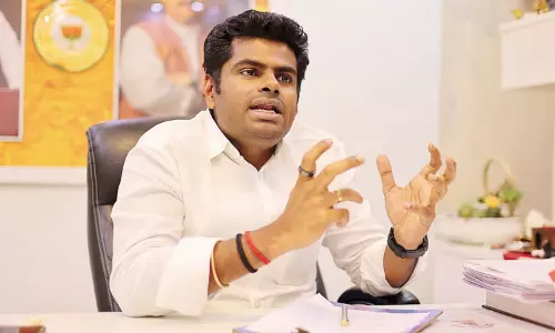 மழை வெள்ளத்தால் பாதிப்பு: தென் மாவட்டங்களுக்கு அண்ணாமலை பயணம் மழை வெள்ளத்தால் பாதிப்பு: தென் மாவட்டங்களுக்கு அண்ணாமலை பயணம்