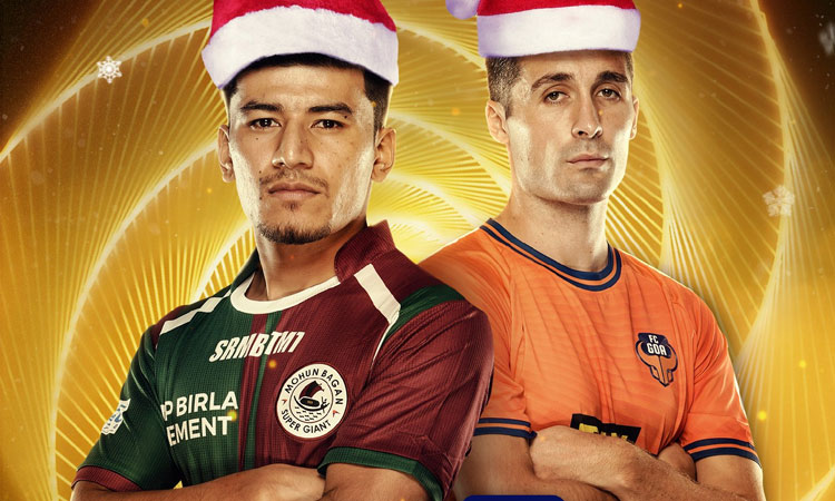 ஐ.எஸ்.எல்.கால்பந்து தொடர்; மோகன் பகான் - கோவா அணிகள் இன்று மோதல்..!