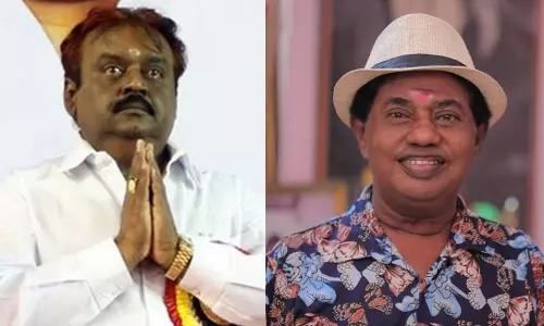 நடிகர் போண்டாமணி மறைவுக்கு விஜயகாந்த் இரங்கல்!