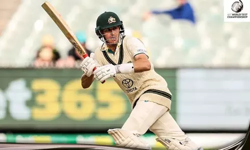 பாகிஸ்தானுக்கு எதிரான 2-வது டெஸ்ட்; முதல் நாள் ஆட்ட நேர முடிவில் ஆஸ்திரேலிய அணி 187 ரன்கள்...!