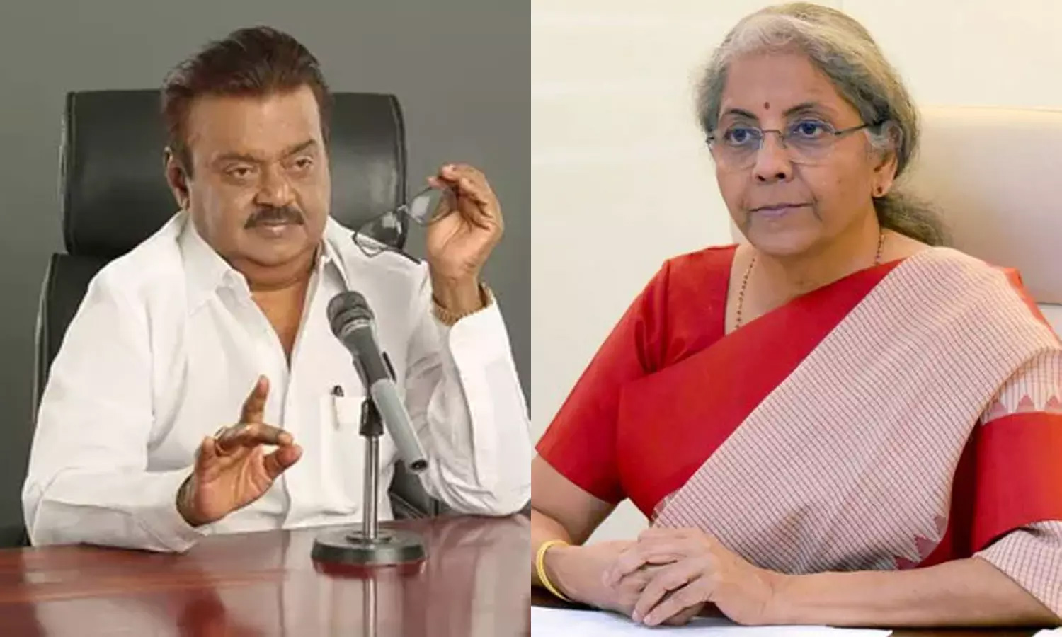 இளகிய மனம் கொண்டவர் விஜயகாந்த் - நிர்மலா சீதாராமன் புகழாரம்