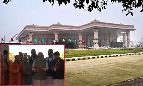 அயோத்தி விமான நிலையம்.. ரூ.15,700 கோடியில் திட்டப்பணிகள்: பிரதமர் மோடி துவக்கி வைத்தார்