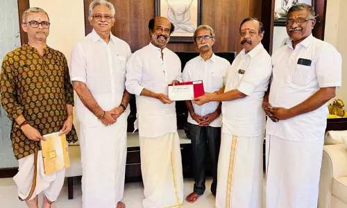 அயோத்தி ராமர் கோவில் திறப்பு விழாவுக்கு நடிகர் ரஜினிகாந்துக்கு அழைப்பு...! அயோத்தி ராமர் கோவில் திறப்பு விழாவுக்கு நடிகர் ரஜினிகாந்துக்கு அழைப்பு...!