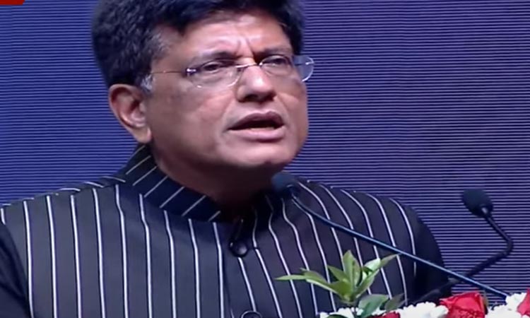 1 டிரில்லியன் டாலர் பொருளாதார இலக்கை நோக்கி செல்லும் தமிழகத்திற்கு வாழ்த்து - பியூஸ் கோயல்