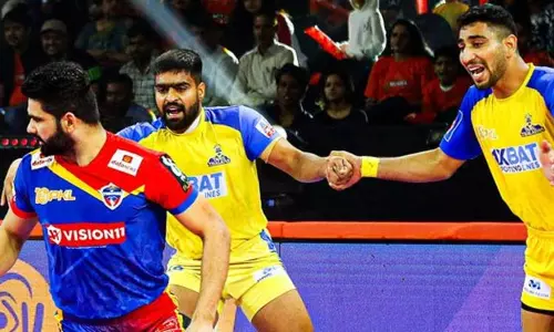 புரோ கபடி லீக்; உ.பி.யோத்தாஸ் அணியை வீழ்த்தி தமிழ் தலைவாஸ் வெற்றி