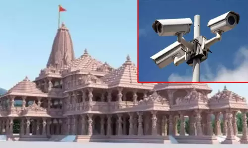 கும்பாபிஷேகம்: அயோத்தியில் 10 ஆயிரம் சி.சி.டி.வி கேமராக்கள் பொருத்த ஏற்பாடு