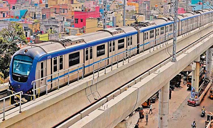 சென்னை: தொழில்நுட்பக்கோளாறால் பாதிக்கப்பட்ட மெட்ரோ ரெயில் சேவை சீரானது