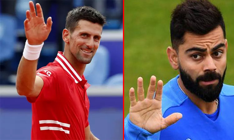 விராட்  கோலியை புகழ்ந்த நட்சத்திர டென்னிஸ் வீரர்!