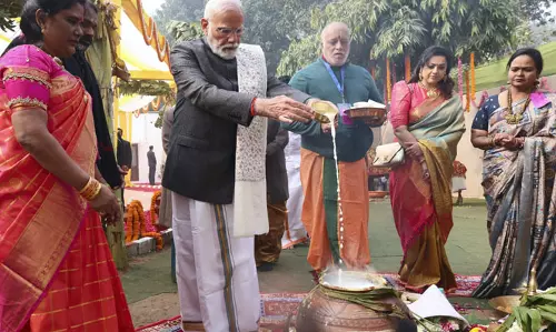 சிறுதானிய உற்பத்தியில் 3 கோடி விவசாயிகள்: பொங்கல் விழாவில் பிரதமர் மோடி பெருமிதம்