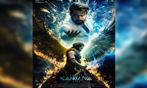 சூர்யா நடிக்கும் கங்குவா படத்தின் 2-வது லுக் போஸ்டர் வெளியானது...!