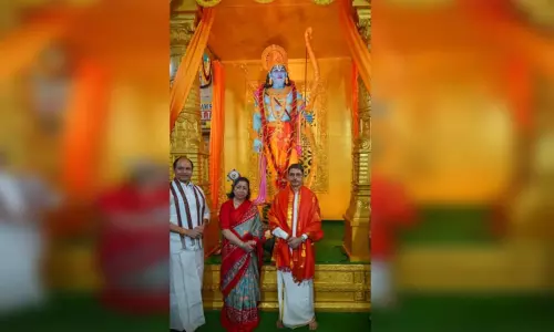 சென்னை திருமலை திருப்பதி தேவஸ்தான கோவிலில் கவர்னர் ஆர்.என்.ரவி, ராமர் தரிசனம்