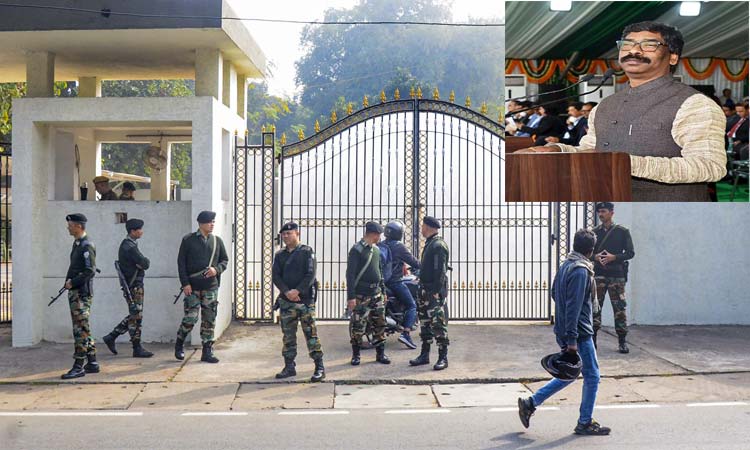 முதல்-மந்திரி வீட்டில் எம்.எல்.ஏ.க்கள் அவசர கூட்டம்.. ஜார்கண்ட் மாநிலத்தில் பரபரப்பு