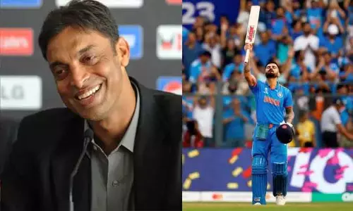 விராட் கோலி 100 சதங்கள் அடிக்க வேண்டும் - சோயப் அக்தர் விருப்பம்