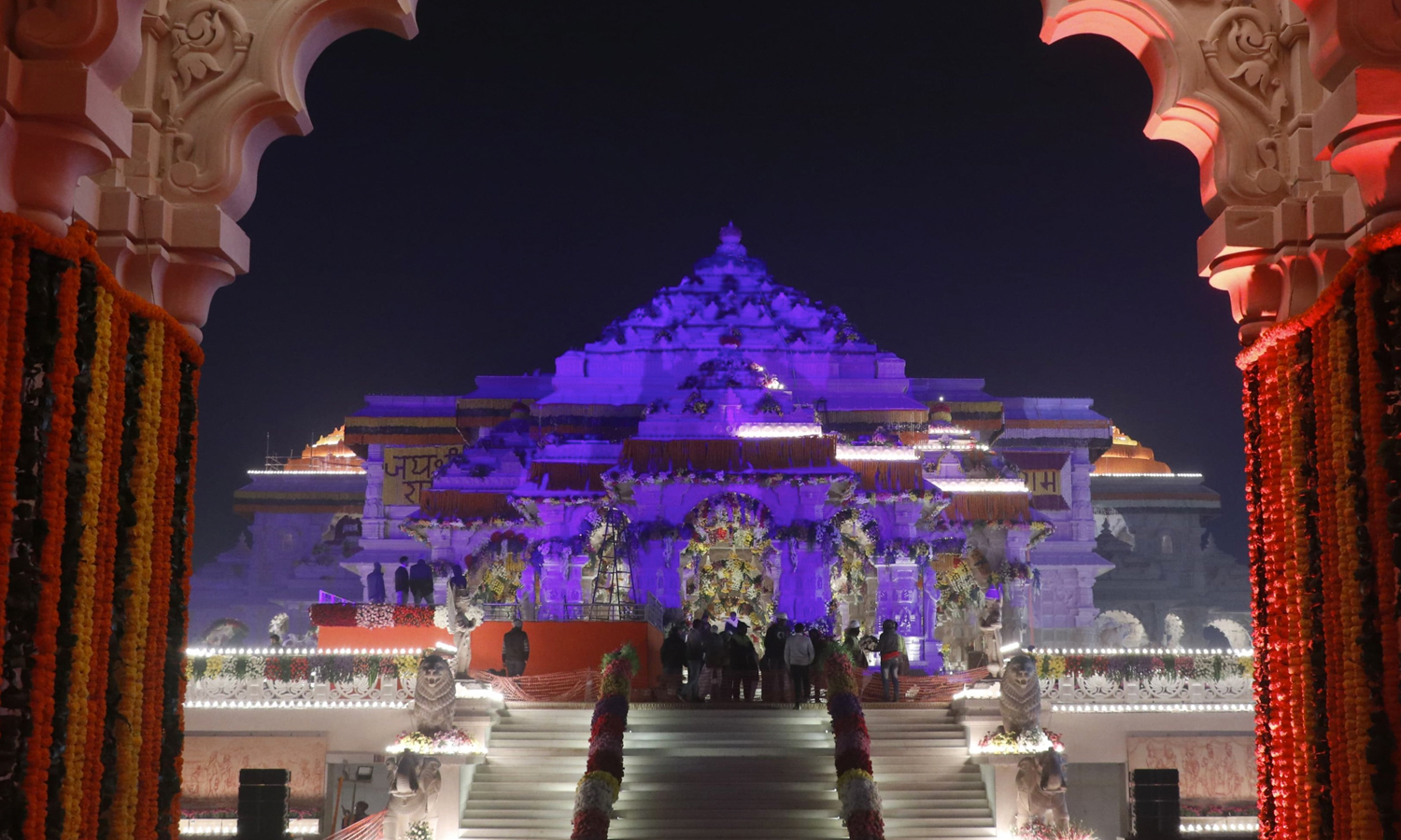 அயோத்தி ராமர் கோவிலின் மெய்சிலிர்க்க வைக்கும் புகைப்படங்கள்..!