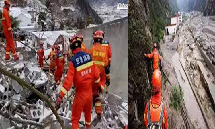 சீனாவில் நிலச்சரிவு: மண்ணுக்குள் புதைந்த 47 பேர்- மீட்புப்பணிகள் தீவிரம்