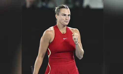 ஆஸ்திரேலிய ஓபன் டென்னிஸ்; அரையிறுதிக்கு முன்னேறிய அரினா சபலென்கா ஆஸ்திரேலிய ஓபன் டென்னிஸ்; அரையிறுதிக்கு முன்னேறிய அரினா சபலென்கா