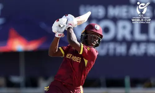 ஜூனியர் உலகக்கோப்பை கிரிக்கெட்; இங்கிலாந்தை வீழ்த்தி வெஸ்ட் இண்டீஸ் திரில் வெற்றி ஜூனியர் உலகக்கோப்பை கிரிக்கெட்; இங்கிலாந்தை வீழ்த்தி வெஸ்ட் இண்டீஸ் திரில் வெற்றி