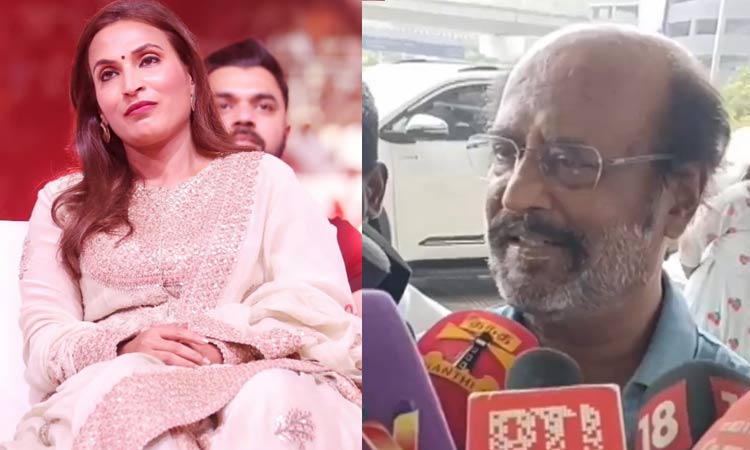 'சங்கி என்பது கெட்ட வார்த்தை இல்லை' - மகளுக்கு ஆதரவாக பேசிய ரஜினிகாந்த்