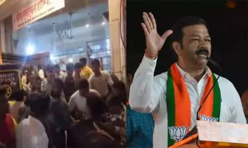 ஏக்னாத் ஷிண்டே குற்றவாளிகளை உருவாக்குகிறார்.. - சிவசேனா நிர்வாகியை துப்பாக்கியால் சுட்ட பா.ஜ.க. எம்.எல்.ஏ. பேச்சு