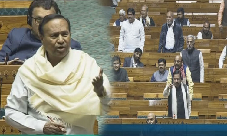 வெள்ள நிவாரணம்: மக்களவையில் தி.மு.க.-பா.ஜ.க. இடையே வாக்குவாதம்