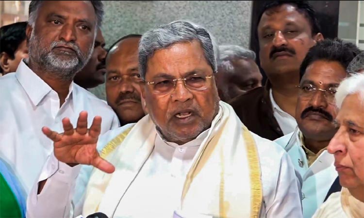 கர்நாடகாவிற்கு சேர வேண்டிய உரிய வரி பங்கை மத்திய அரசு தரவில்லை - சித்தராமையா குற்றச்சாட்டு