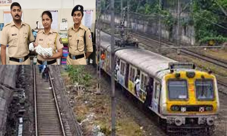 ஓடும் ரெயிலில் கர்ப்பிணிக்கு பிரசவ வலி - உதவிய ரெயில்வே  போலீசாருக்கு கணவர் நன்றி