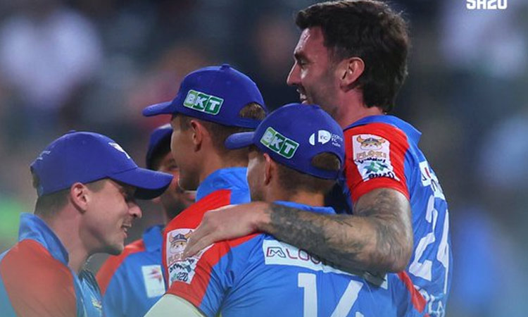 எஸ்.ஏ.20 ஓவர் லீக்; டர்பன் சூப்பர் ஜெய்ன்ட்ஸ் இறுதிப்போட்டிக்கு முன்னேற்றம்