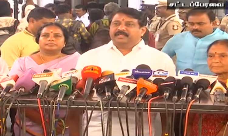 சபாநாயகர் மரபை மீறியதால் கவர்னர் புறப்பட்டுச் சென்றார் - நயினார் நாகேந்திரன்