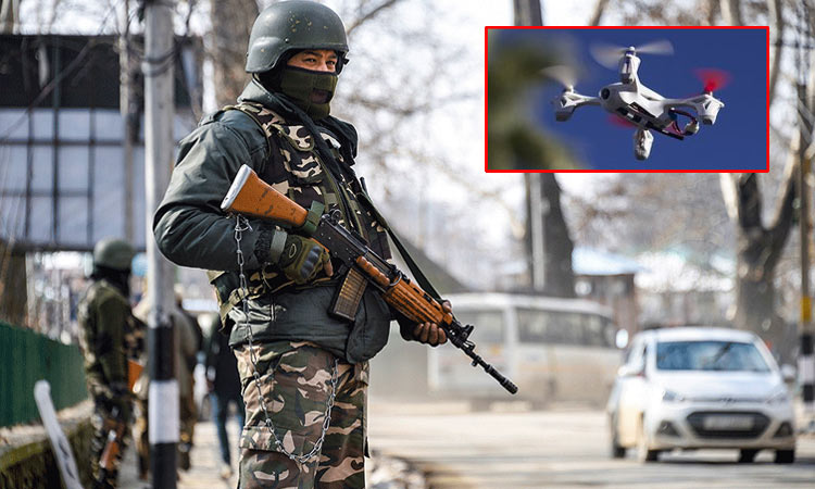 காஷ்மீரில் பறந்த பாகிஸ்தான் ஆளில்லா விமானம்; துப்பாக்கி சூடு நடத்தி விரட்டிய இந்திய ராணுவம்