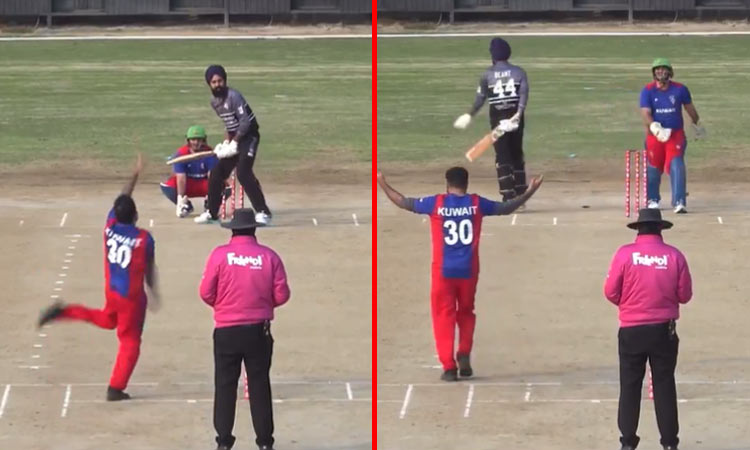 நூற்றாண்டின் சிறந்த பந்து வீச்சு; திகைத்த பேட்ஸ்மேன் - வைரலான வீடியோ