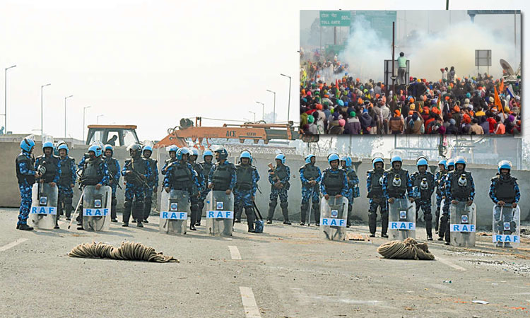 விவசாயிகள் போராட்டம்: 30,000 கண்ணீர் புகை குண்டுகளை ஆர்டர் செய்த டெல்லி போலீசார்