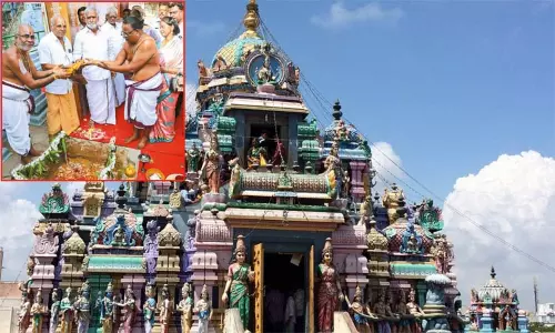 சென்னை அஷ்டலட்சுமி கோவிலில் ரூ.1½ கோடியில் திருப்பணிகள் தொடங்கின சென்னை அஷ்டலட்சுமி கோவிலில் ரூ.1½ கோடியில் திருப்பணிகள் தொடங்கின
