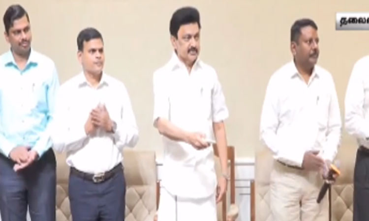 ரூ.732 கோடி மதிப்பீட்டில் புதிய திட்டப் பணிகளுக்கு அடிக்கல் நாட்டினார் முதல்-அமைச்சர் மு.க.ஸ்டாலின்