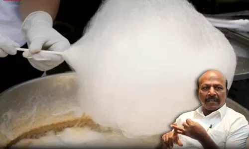 நிறமி கலந்த பஞ்சுமிட்டாய்க்கு மட்டுமே தடை: அமைச்சர் மா.சுப்பிரமணியன் தகவல் நிறமி கலந்த பஞ்சுமிட்டாய்க்கு மட்டுமே தடை: அமைச்சர் மா.சுப்பிரமணியன் தகவல்