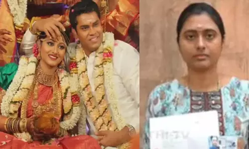 மனைவி கொடுத்த அதிர்ச்சி புகார் - மவுனம் கலைத்த அ.தி.மு.க. முன்னாள் எம்.எல்.ஏ. மகன்