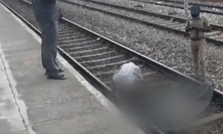 ரெயில் முன் பாய்ந்து குழந்தைகளுடன் தாய் தற்கொலை