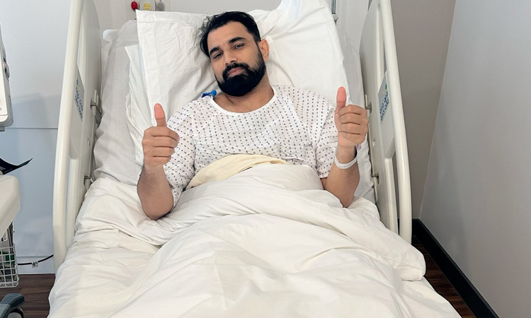 அறுவை சிகிச்சை வெற்றிகரமாக முடிந்தது - முகமது ஷமி