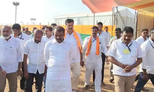 பா.ஜ.க. 40 தொகுதிகளிலும் வெற்றி பெறும் - மத்திய இணை மந்திரி எல். முருகன் பேட்டி பா.ஜ.க. 40 தொகுதிகளிலும் வெற்றி பெறும் - மத்திய இணை மந்திரி எல். முருகன் பேட்டி