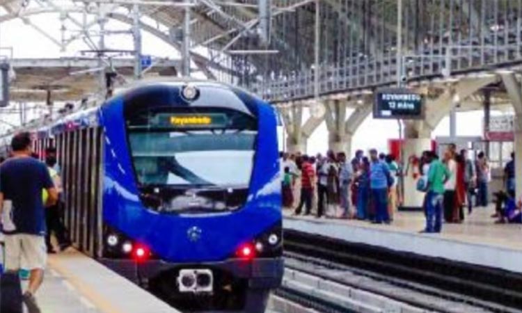 மின்சார ரெயில்கள் ரத்து: நாளை 7 நிமிடங்களுக்கு ஒரு மெட்ரோ ரெயில் சேவை