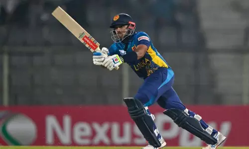 முதல் டி20 போட்டி; இலங்கை அதிரடி பேட்டிங்... வங்காளதேசத்துக்கு இமாலய இலக்கு நிர்ணயம்