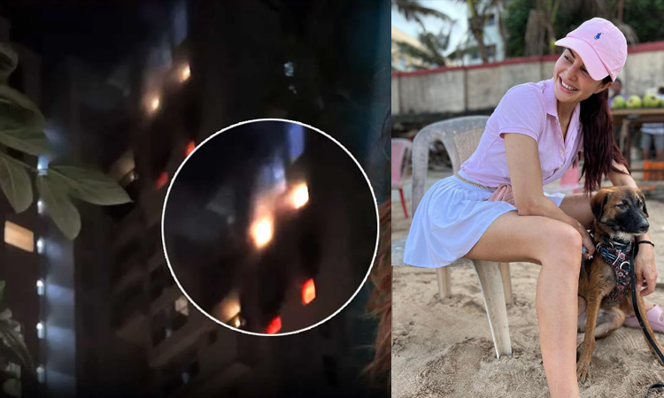 பிரபல நடிகை வசிக்கும் அடுக்குமாடி குடியிருப்பில் பயங்கர தீ விபத்து