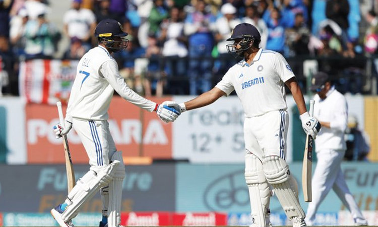 5-வது டெஸ்ட்: ரோகித், கில் அபார சதம்... முதல் இன்னிங்சில் முன்னிலை பெற்ற இந்தியா