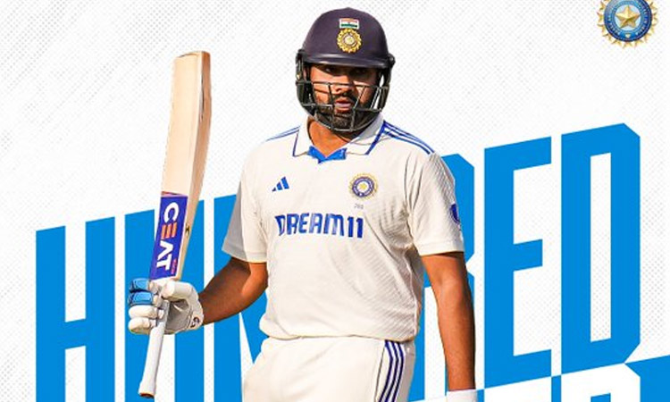 இங்கிலாந்துக்கு எதிரான 5-வது டெஸ்டில் சதம்... சாதனை பட்டியல்களில் முன்னேற்றம் கண்ட ரோகித்