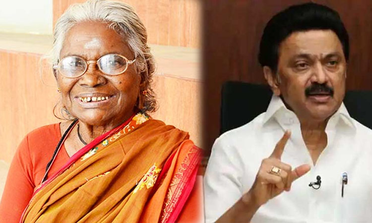 பத்மஸ்ரீ சின்னப்பிள்ளைக்கு வீடு: முதல் - அமைச்சர் மு.க.ஸ்டாலின் உத்தரவு