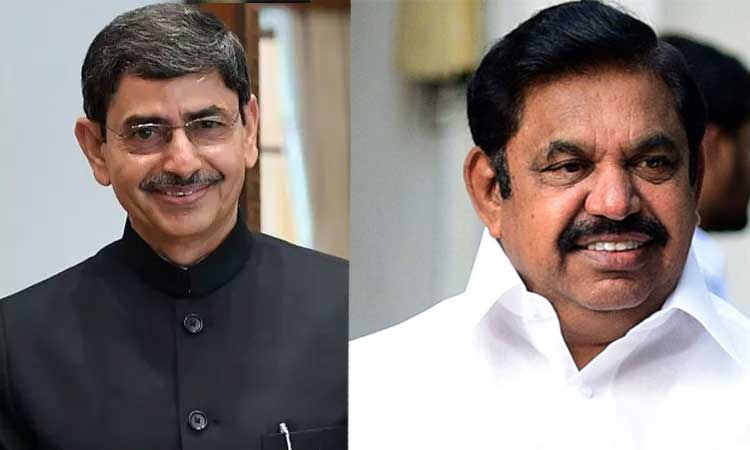 போதைப்பொருள் தடுப்பு: கவர்னரிடம் மனு அளித்தார் எடப்பாடி பழனிசாமி