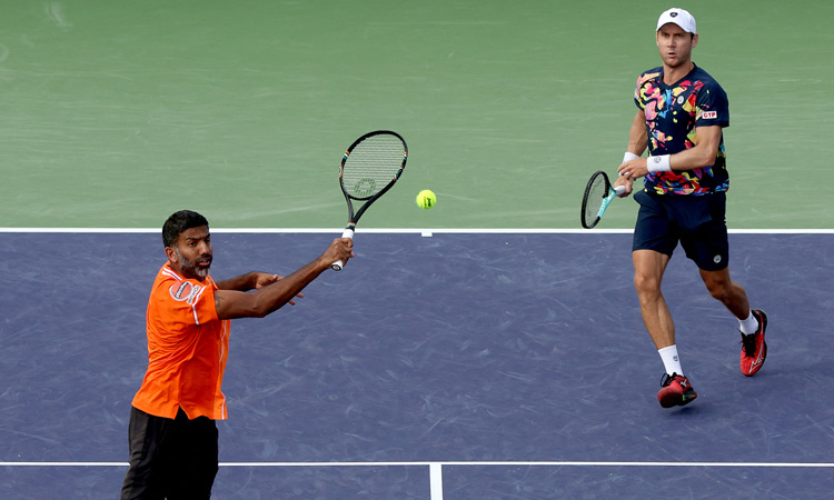 இண்டியன்வெல்ஸ் ஓபன் டென்னிஸ்; ஆண்கள் இரட்டையர் பிரிவில் போபண்ணா இணை தோல்வி