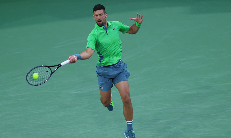 இண்டியன்வெல்ஸ் ஓபன் டென்னிஸ்; 20 வயது வீரருக்கு எதிராக அதிர்ச்சி தோல்வி கண்ட ஜோகோவிச்