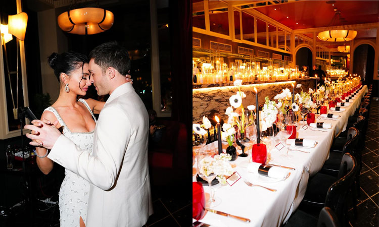 எமி ஜாக்சன் மற்றும் எட் வெஸ்ட்விக்கின் நிச்சயதார்த்த இரவு விருந்து- புகைப்படம் வைரல்